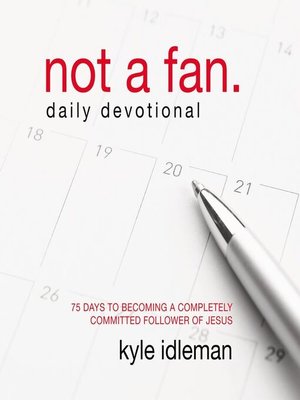 cover image of Not a Fan Daily Devotional
